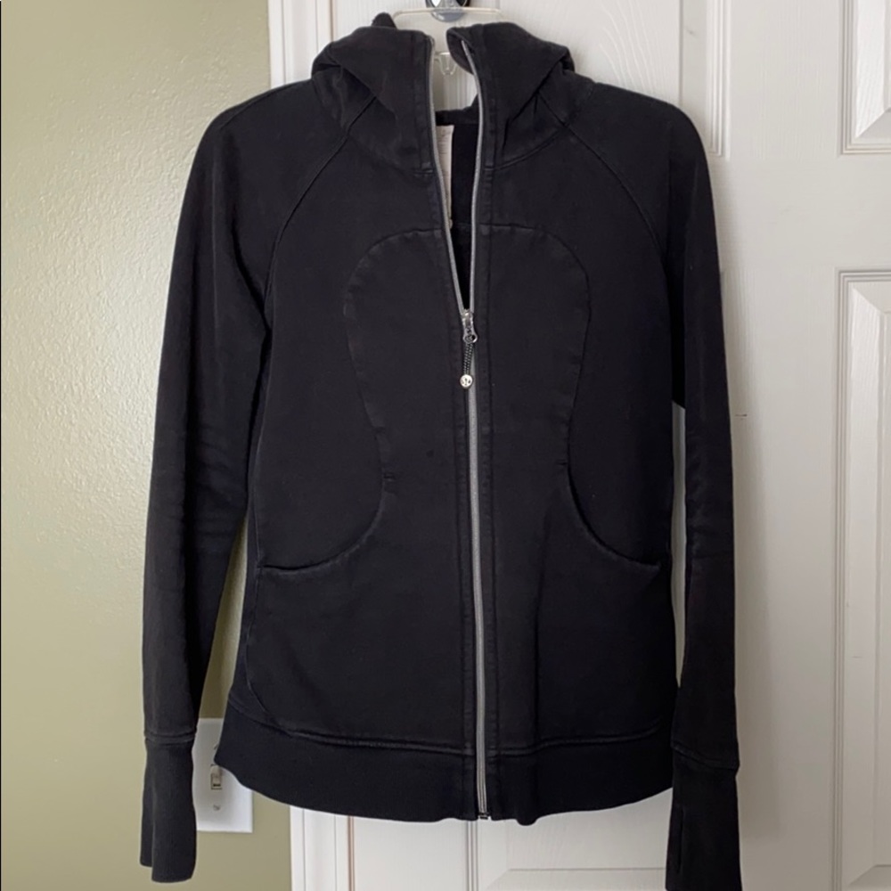 Lululemon Scuba Hoodie Black Size 8